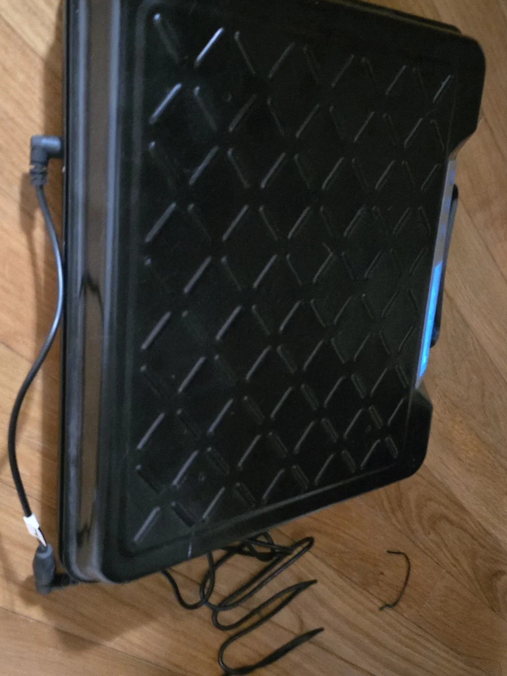 VINTAGE BRECKNELL SCALES 250 LB CAPACITY & CHARGER DISCONTINUED POSTAL RARE